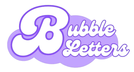 Bubble-Letters-Logo