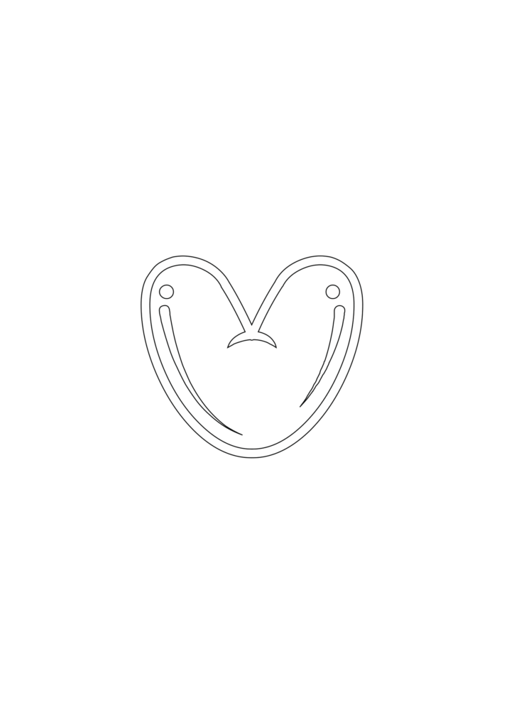 Blobby Chug Bubble Letter v