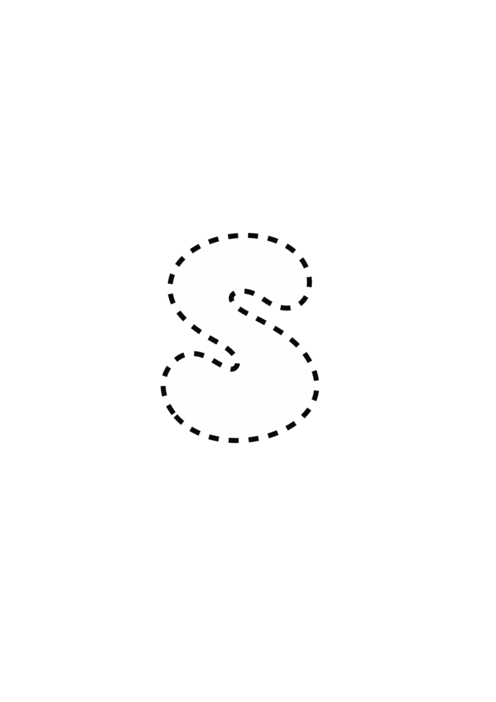 Funky Smiley Bubble Letter s