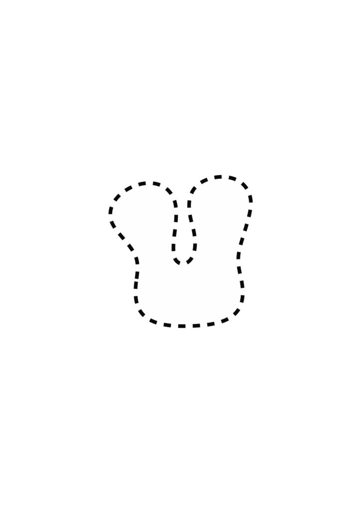 Funky Smiley Bubble Letter v