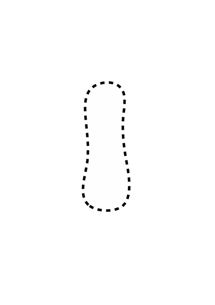 Funky Smiley Uppercase Bubble Letter I