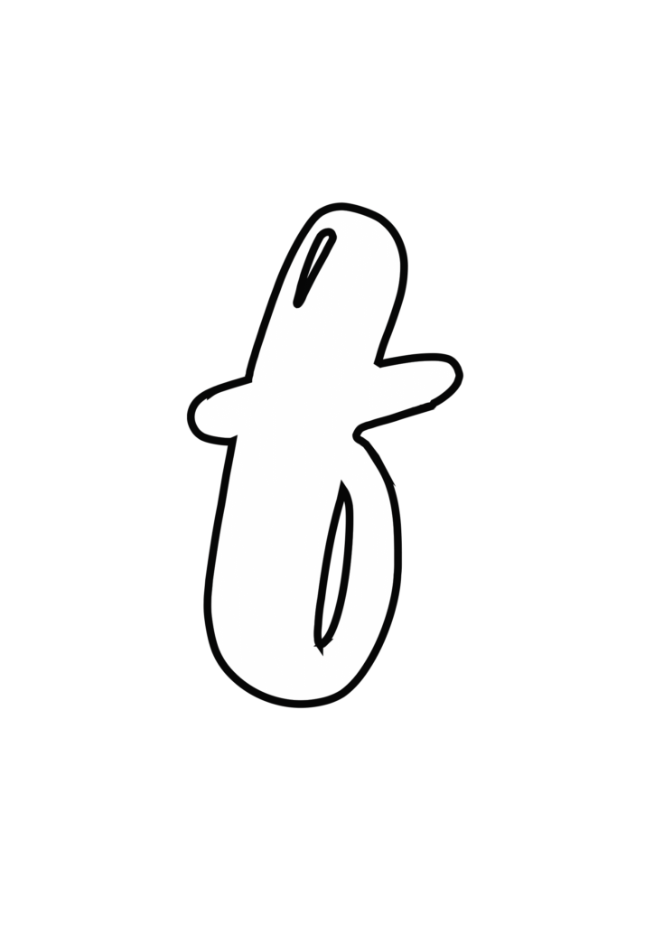 Magic Bubble Letter f