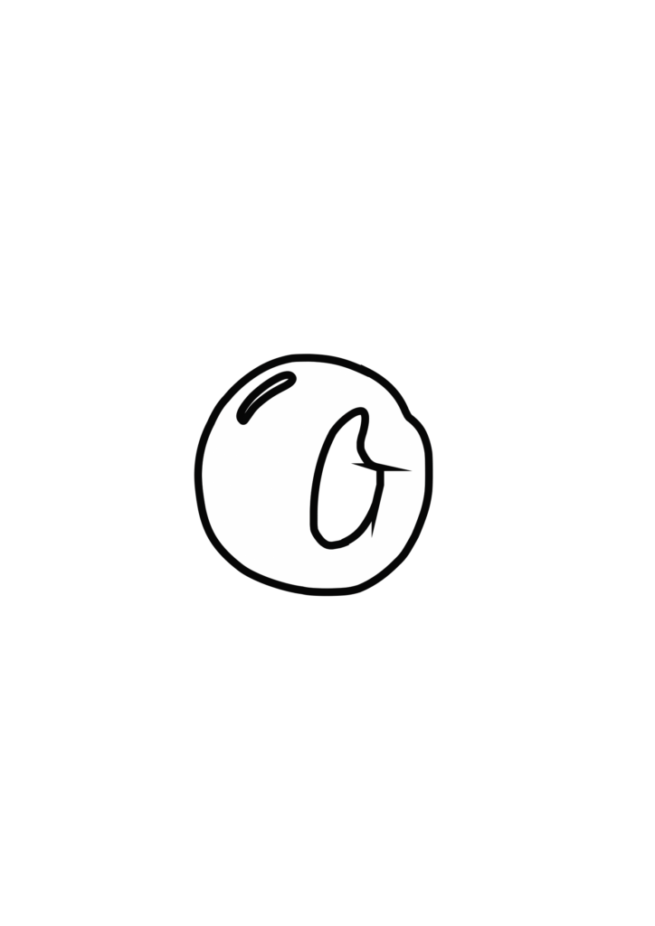 Magic Bubble Letter o