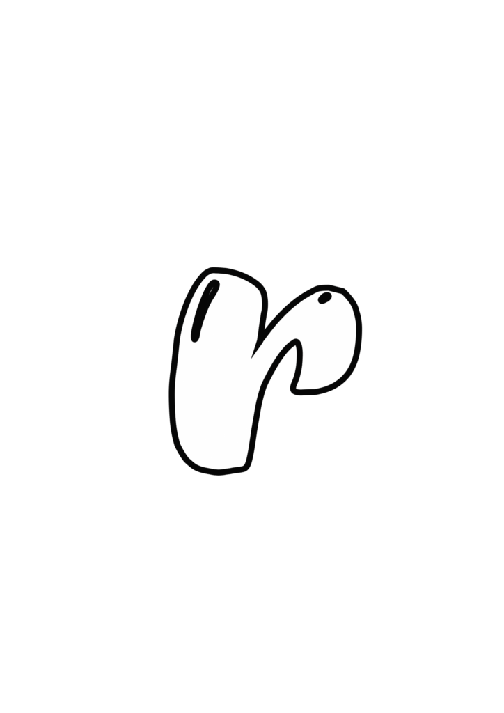 Magic Bubble Letter r