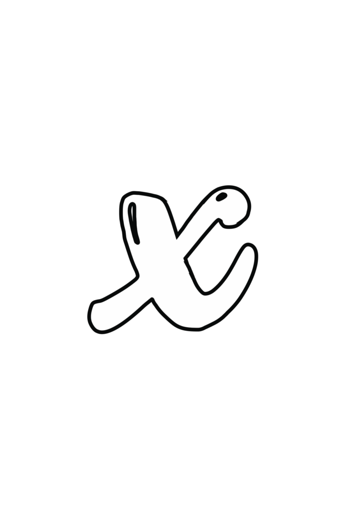 Magic Bubble Letter x