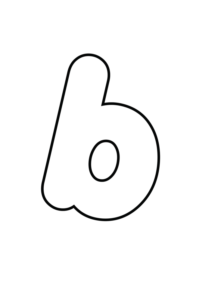 Porky's font Bubble letter b
